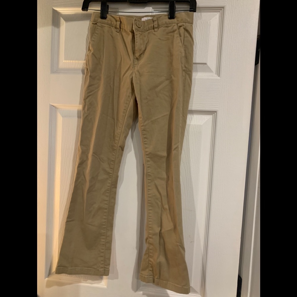 Cat & Jack size 10 khaki uniform pants